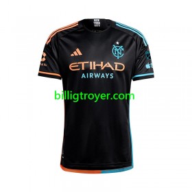 Billige Fotballdrakter New York City FC Bortedraktsett 2024 Kortermet